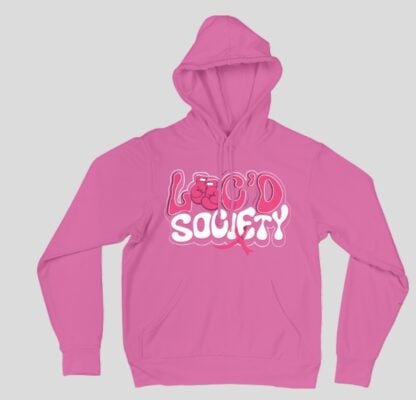 pink sweatshirt