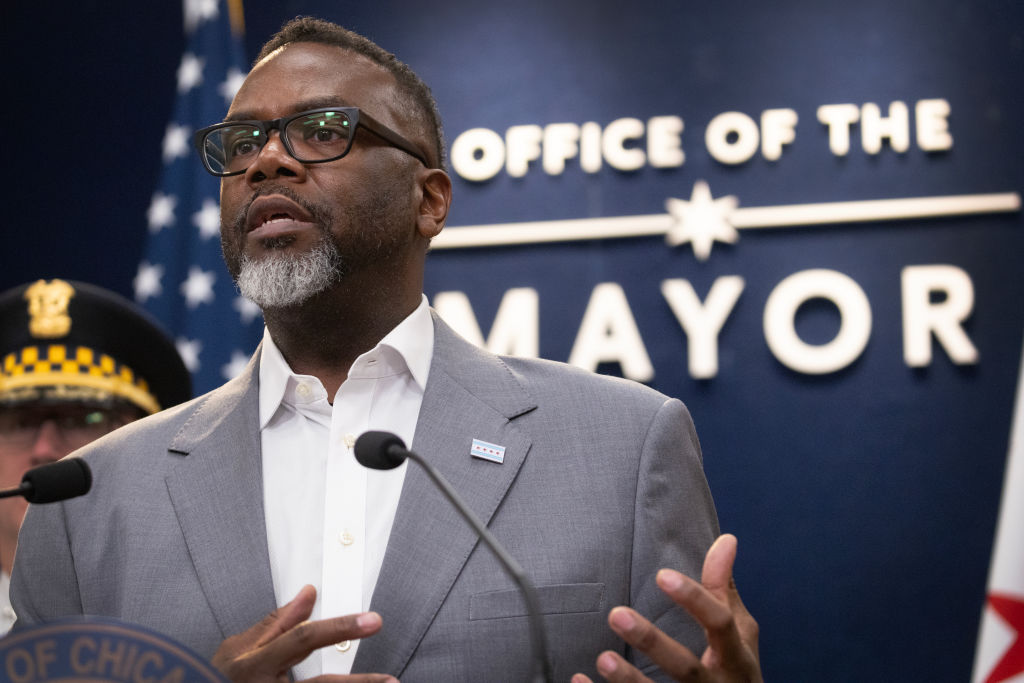 Chicago Mayor Johnson Holds Press Conference After Congressional Summons To DC